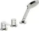 HANSA-Einhebelmischer-Fertigmontageset-fuer-Wanne-Brause-HANSALIGNA-0643-1-strahlig-72-mm-Chrom-06439473 gallery number 1